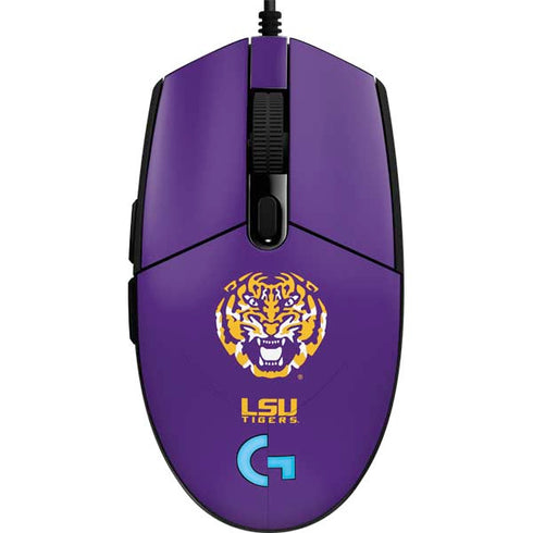 Louisiana State University - LSU Purple Tiger Mascot G203 Prodigy RGB Wired Gaming Mouse Skin
